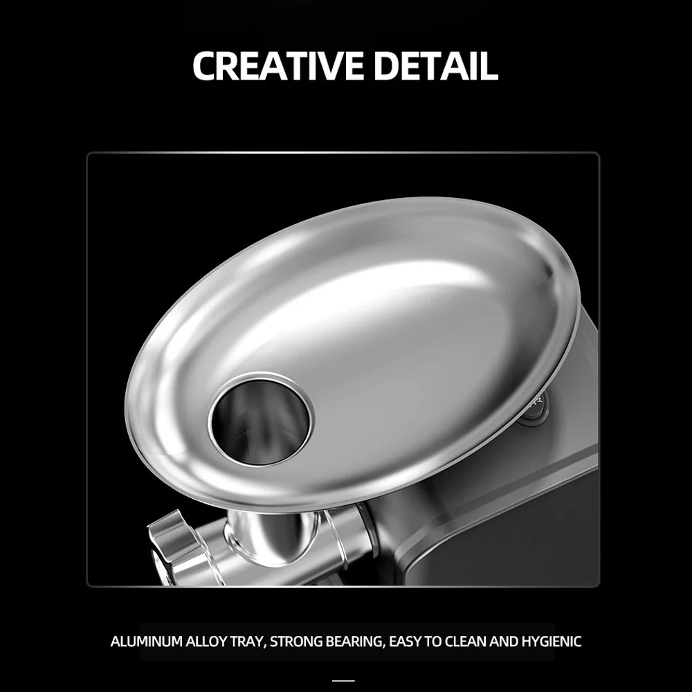 

2025 Electric meat grinding enema machine Household small fragmented meat machine multi -functional commercial mixer