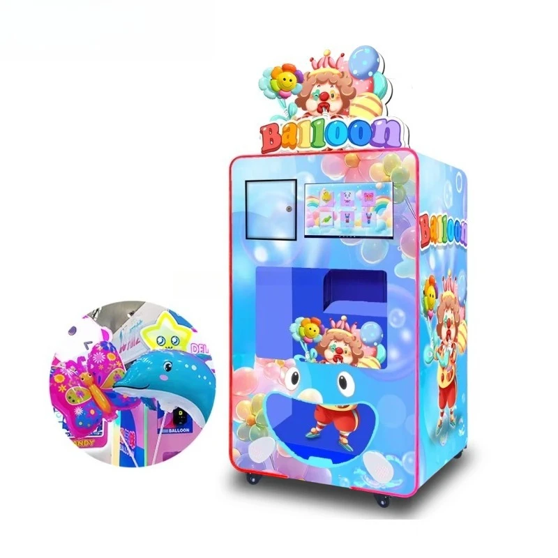 Customized Automatic Balloon Vending Machine Various Patterns Kids Preferred Easy Manage For Malls Commercial Application