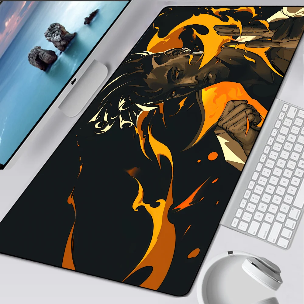 VALORANT Phoenix Large Gaming Mouse Pad Computer Mousepad PC Gamer Mouse Mat Laptop Mausepad Mouse Carpet Keyboard Mat Desk Pad