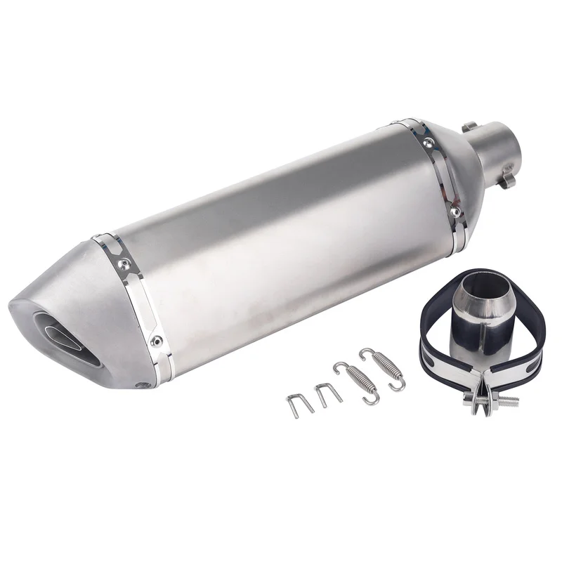 Motorcycle Rear Exhaust Muffler Pipe Fit Harley Suzuki Yamaha Honda