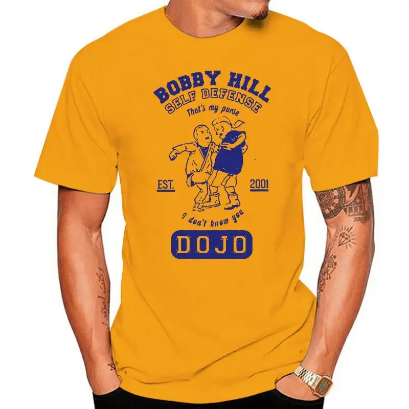 Bobby Hill Self Defense Dojo T Shirt Cartoon T Shirts Bobby Hill Self Defense Dojo Martial Arts T Shirts