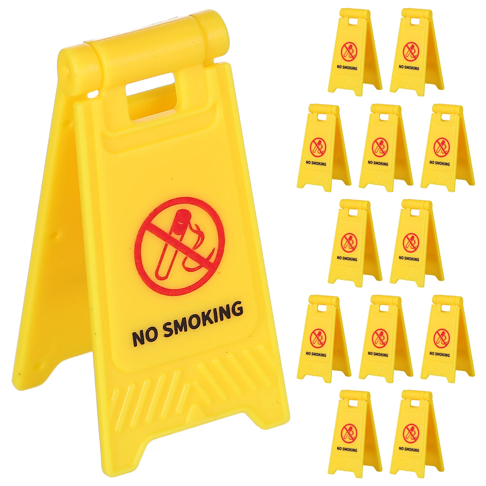 

15 Pcs Simulated Roadblock Toys Realistic Traffic Mini Signs Safety Barriers Play Markers Tiny Highway Toddler Games Kids