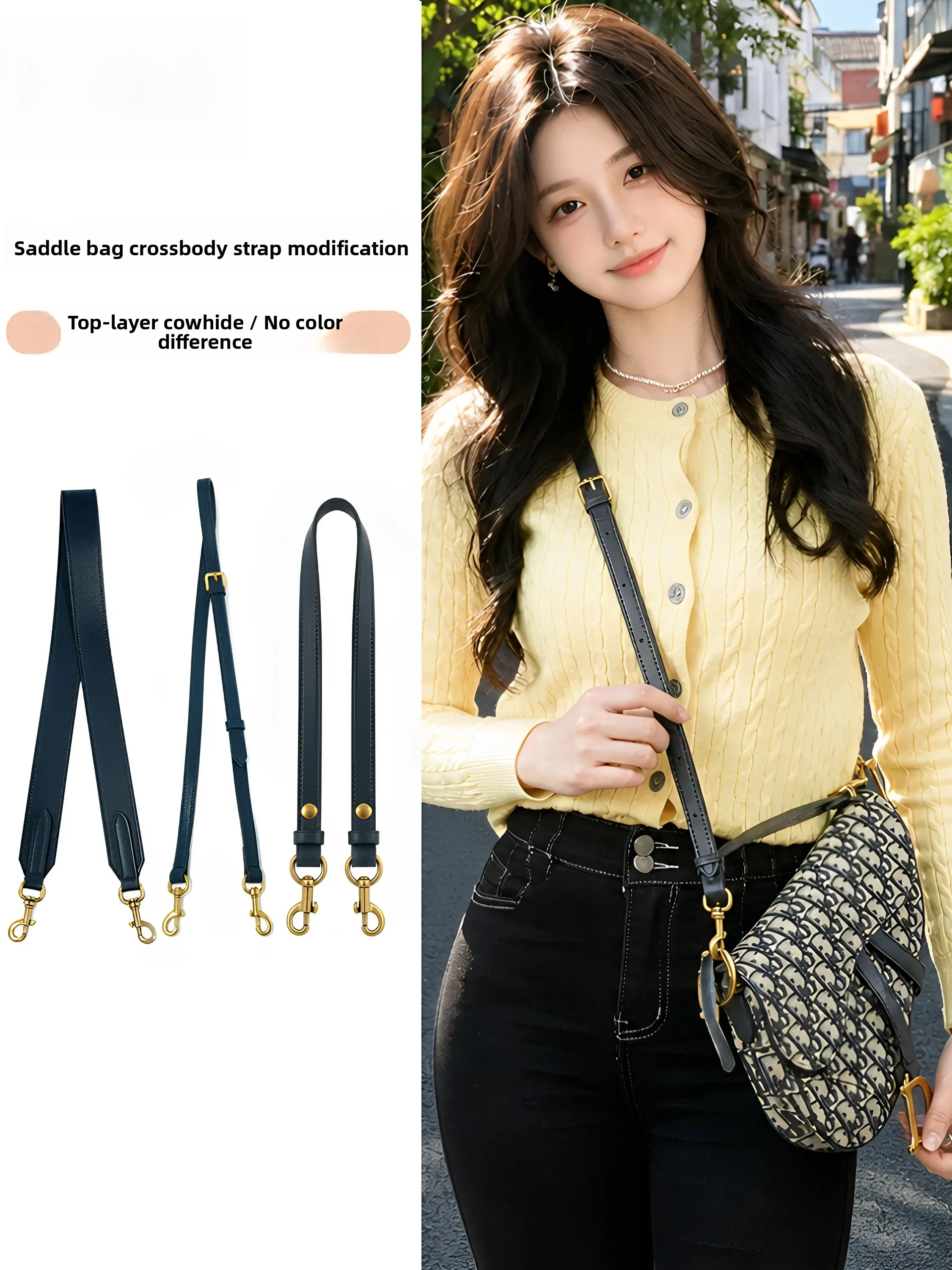 genuine-leather-shoulder-strap-for-diore-bag-saddle-bag-underarm-bag-belt-accessories-crossbody-bag-parts-and-accessories