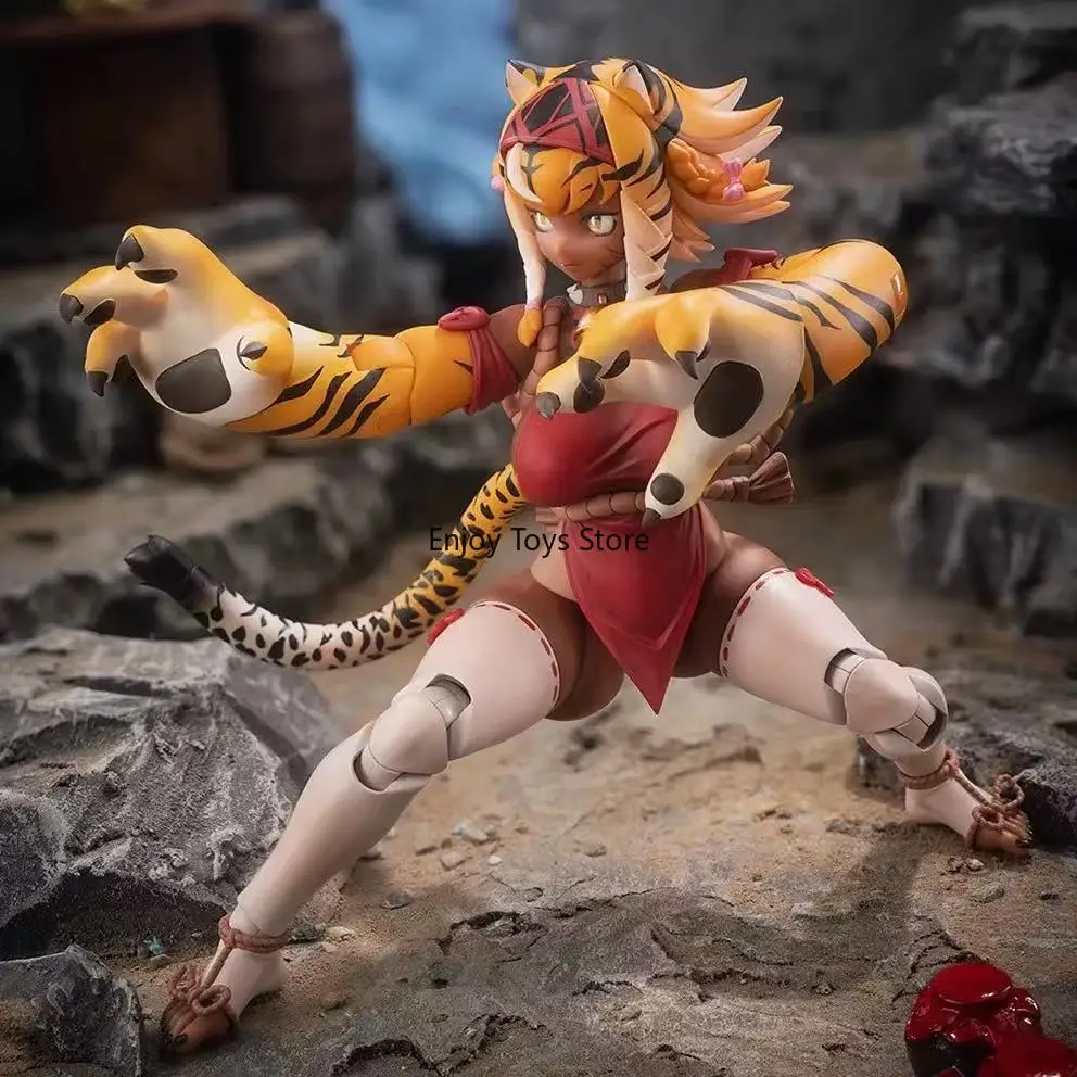 Предпродажа, ракушка улитки, RPG-04 1/12, модель Tiger Girl Garu Garu Moving Figure