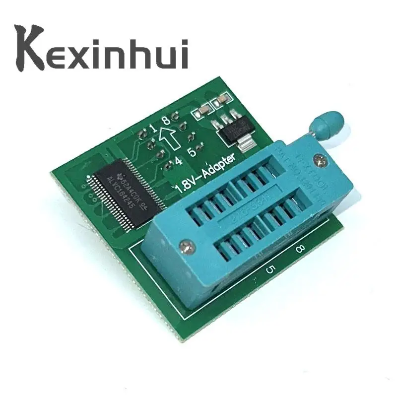 Adapter 1,8 V do Iphone lub płyty głównej 1,8 V SPI Flash SOP8 DIP8 W25 MX25 do programatorów TL866CS TL866A EZP2010 EZP2013 CH341