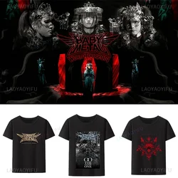 New Arrival BABYMETAL Heavy Metal Electroacoustic Band Tshirt Rock Band Unisex Gift Leisure Street Hip-hop Fashion Cotton Tees