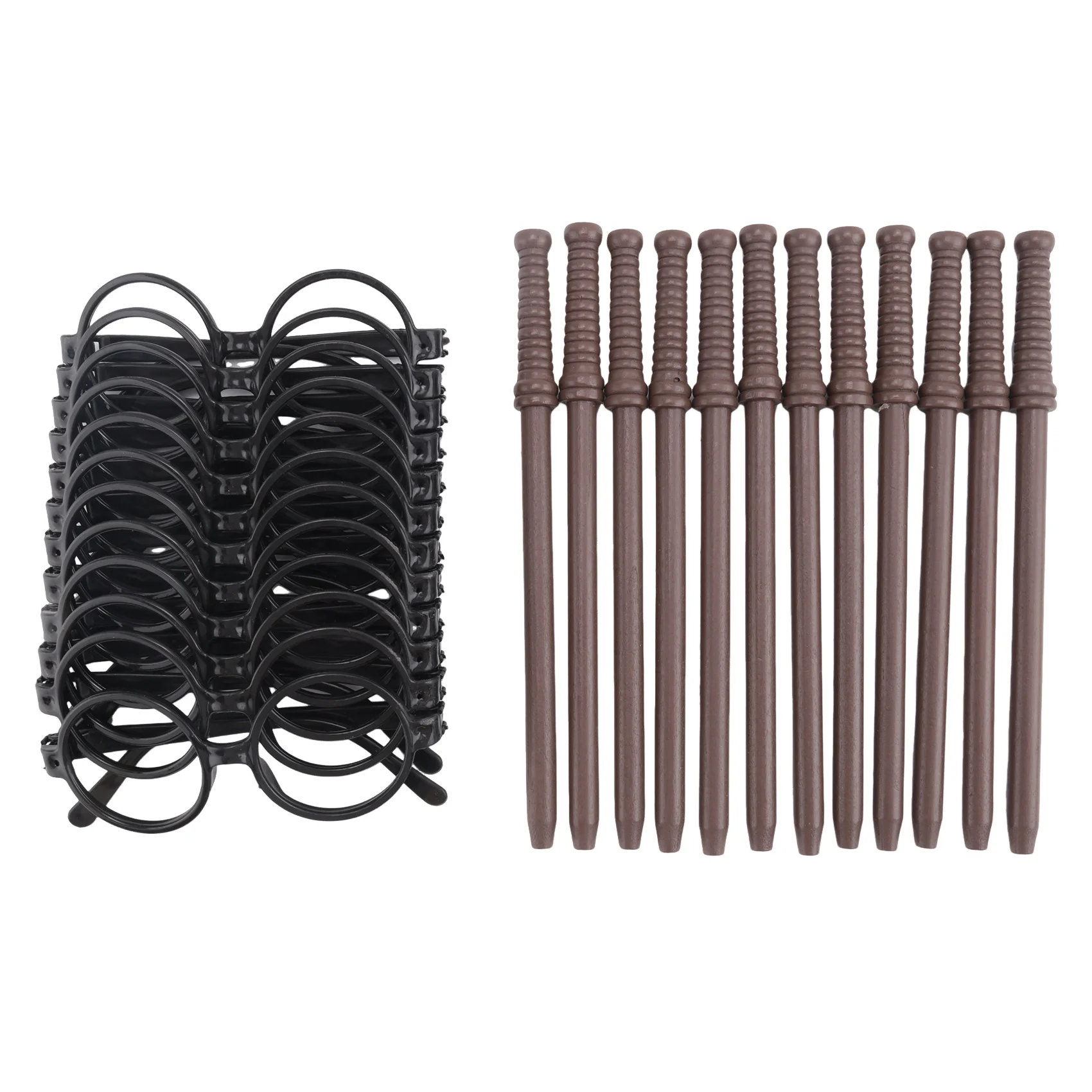A88X 24 matite bacchette e bicchieri Bomboniere per maghi, Forniture per feste per maghi Forniture per compleanno a tema per ragazzi adolescenti Bambini