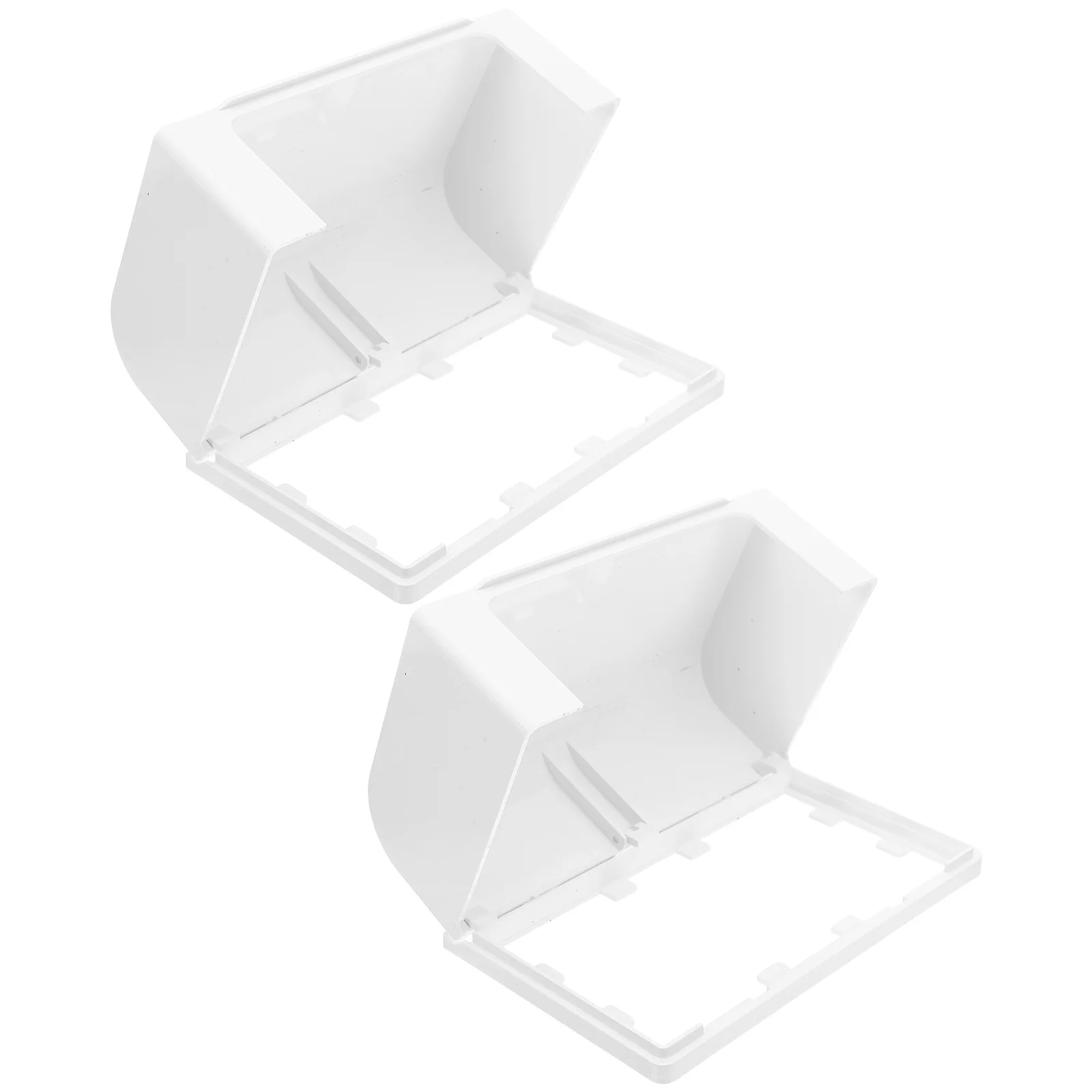 

2Pcs Multipurpose Waterproof Socket Cover Splashproof Wall Outlet Cover Bathroom Kitchen Protective Case Wall Plug Covers