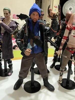 1/6 Skala Czarne Hollow Buty Bojowe Model Żołnierz Akcesorium Mini Ozdoba dla 12-calowej Figurki Akcji Model Sceny