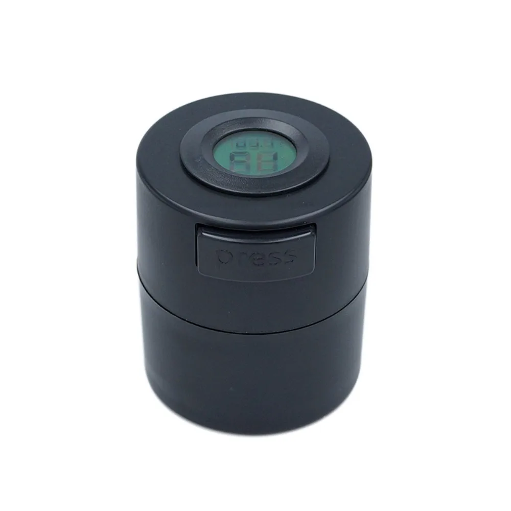 1pcs Temperature Humidity Digital Display Eyelash Glue Storage Tank Leak-proof Plastic Adhesive Container Lashes Adhesive Jar