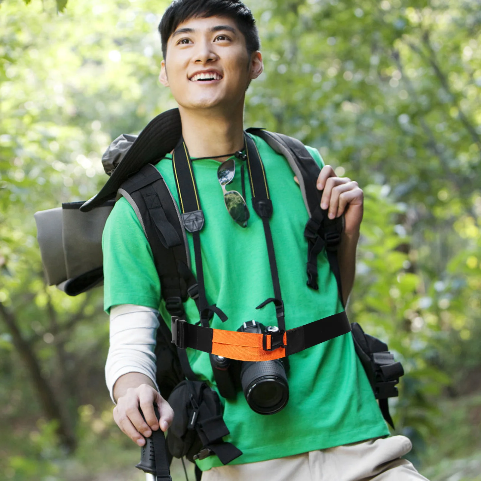 Camera Waist Belt Adjustable Dslr Strap Outdoor Photography Harness Carrier Utility Gear Hiking Cycling Stable Holder