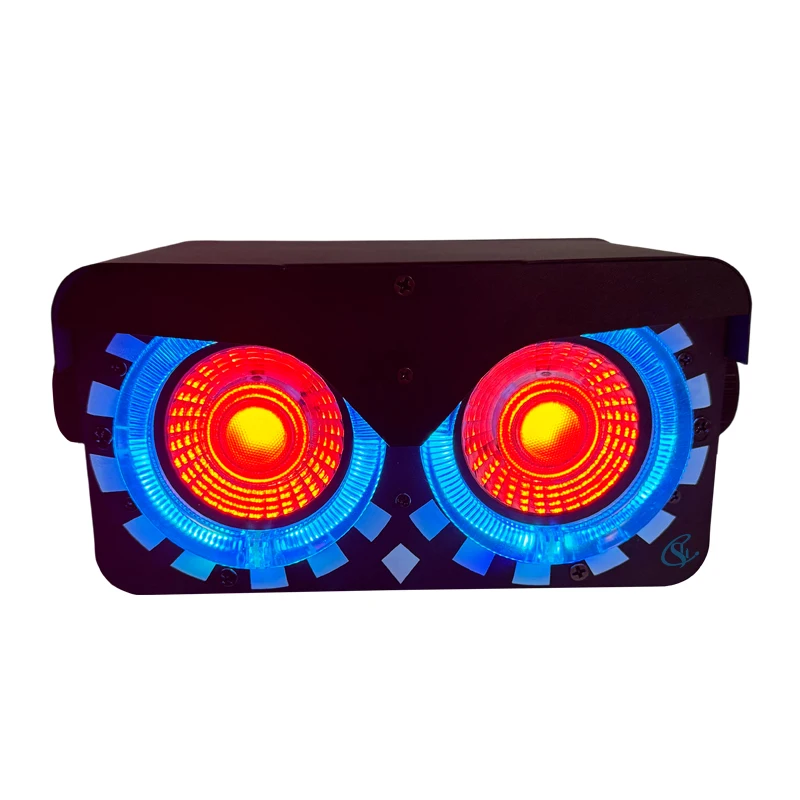 

Мини-вечерние светильники 100 Вт RGB + золотой сценический эффект освещения DMX512 светодиодный DJ движущийся головной светильник для дискотеки, ночного клуба