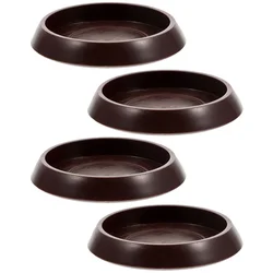 4 Pcs Carpet Fixed Casters Sofa Legs Bed Stoppers Household Furniture Coasters Compact Chair Wheel Plastic Small Professional