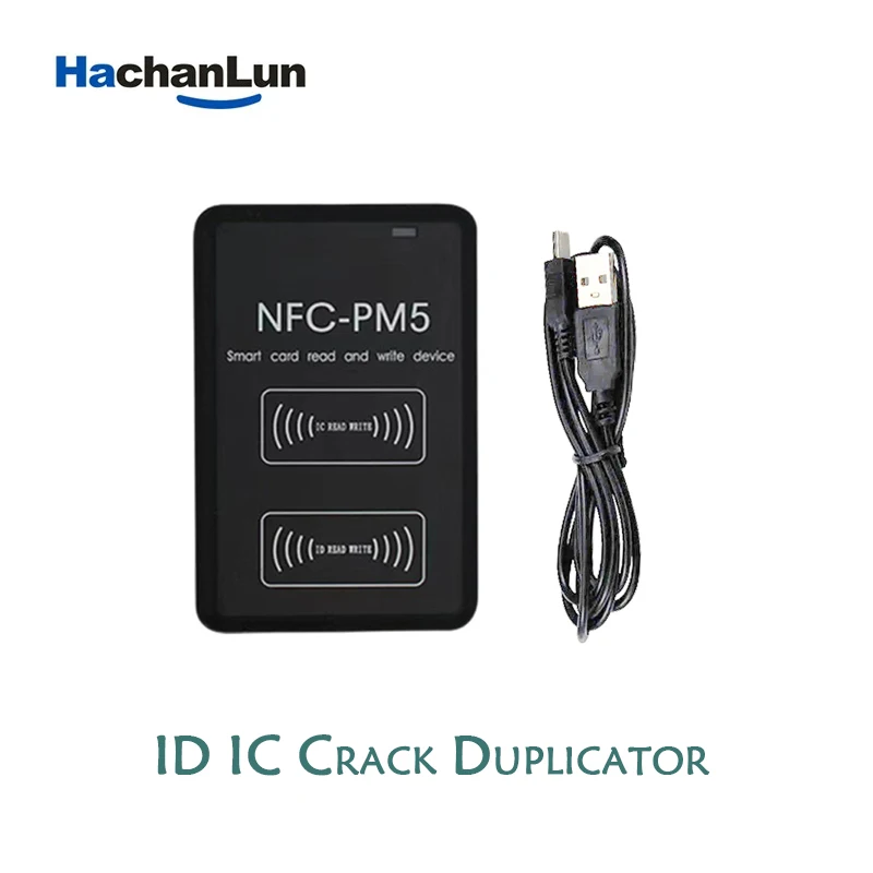 

NFC PM5 Smart Chip Reader RFID Copier 13.56Mhz Tag Crack Duplicator 125Khz T5577 CUID/FUID Clone Programmer 1k S50 Reader Writer