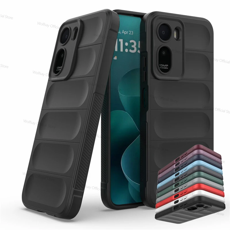 

For Xiaomi Redmi A7 Pro 4G Case Anti-fingerprint Funda Xiaomi Redmi A7 Pro Cover Bumper Shockproof Silicone Cover Redmi A7 Pro