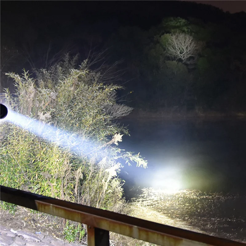 VOFUN-4X Lampu Leher Lepas Pasang Isi Ulang, Lampu Kerja LED Dengan Basis Magnetik, Lampu Mekanik Bebas Tangan, Dipakai di Leher