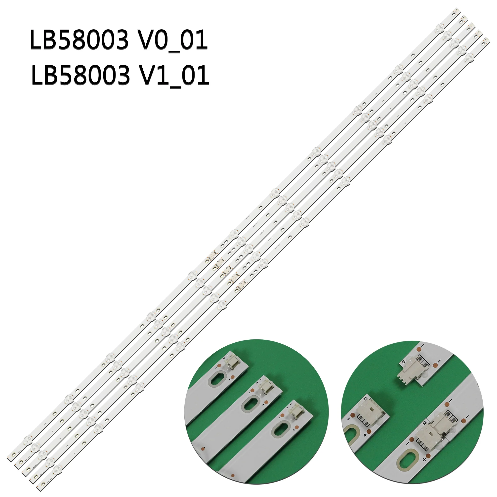 LED Strip NS-58DF620NA20 58PUS7855 58PUS6203 58PUS6504 58PUF6013 58PUS8105 58PUS7555 LB-GM3030-GJPHP585X11AA12-R L LB58003 V0_01