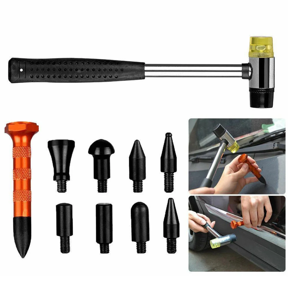 

Dent Repair Tool Repairing Car Wash Kit Mending Removal Rubber Hammer Repairs Automatic