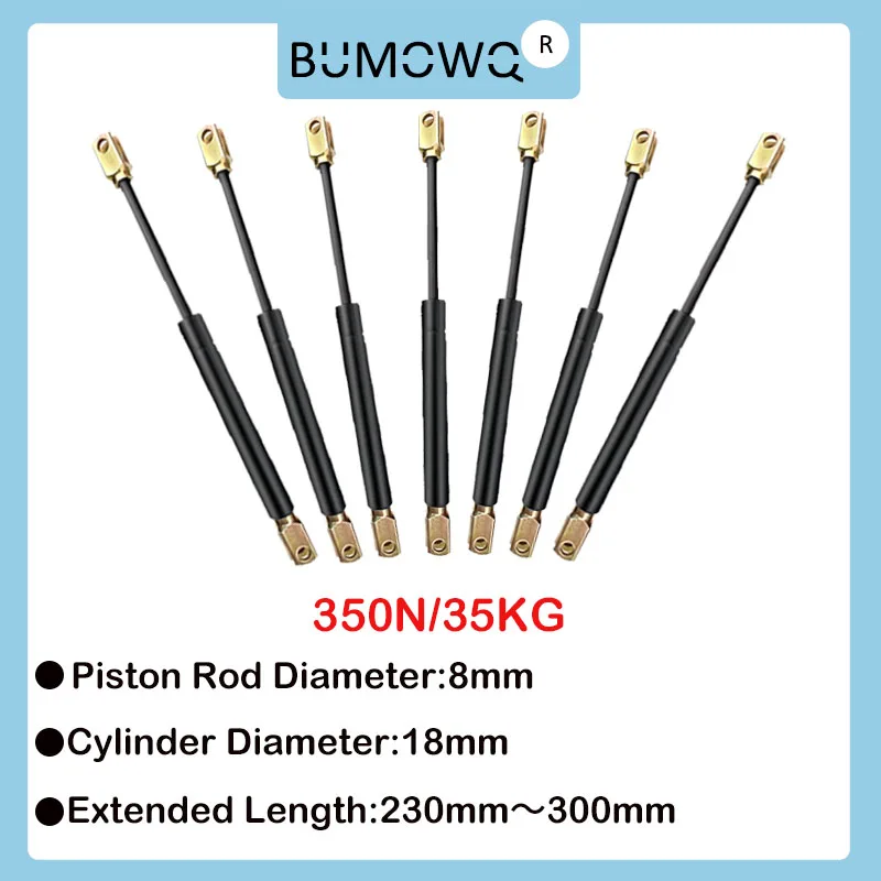 

1 шт. 250 мм-340 мм 30 кг/300N универсальная стойка для баров мебель стойка Газовый амортизатор гидравлический подъемник шарнир для кухонного шкафа