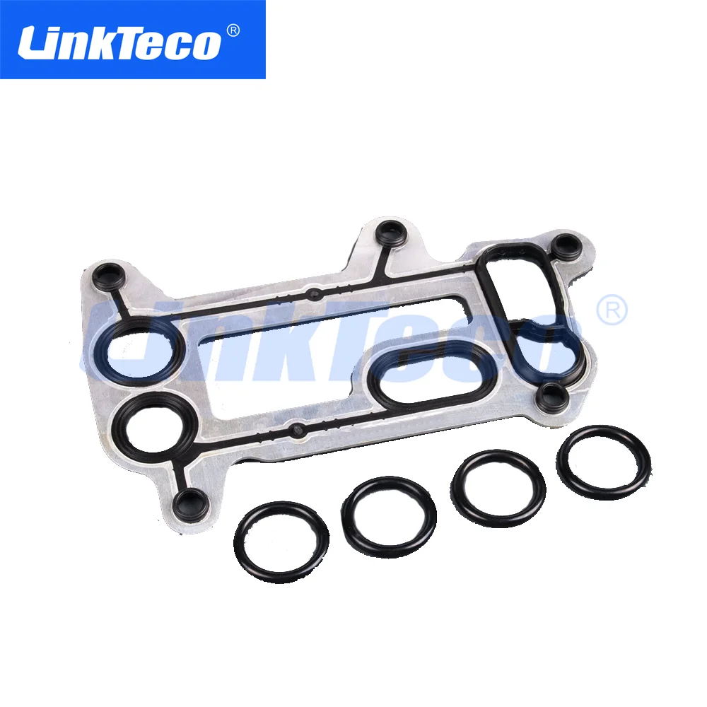 Car Engine Oil Filter Housing Gasket O Ring Seal Kit for BMW X1 X3 E60 E61 E81 E82 E83 E84 E87 E88 E90 N47 11427802114