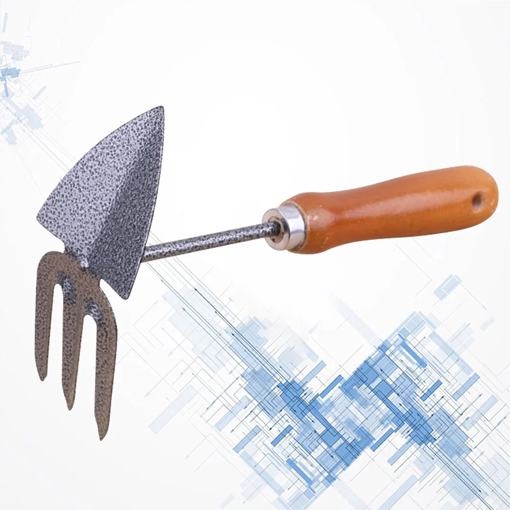 

2 pcs Mini Garden Shovel Steel Lightweight For Digging Weeding Planting Bonsai Herbs Flowers Vegetables Small Spade Hand Rake