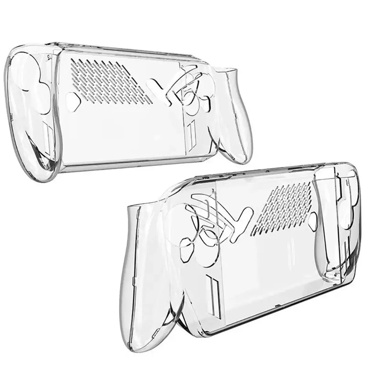 New Electronics Transparent Handheld Game Console Case for Ally X, Soft Anti-Slip Protective Cover