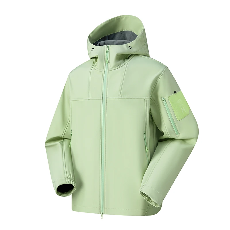 High-Quality Fashionable Men's And Women's Softshell Jacket Autumn Outdoor Three-Proofing GORE-TEX Equivalent Stylish Coat