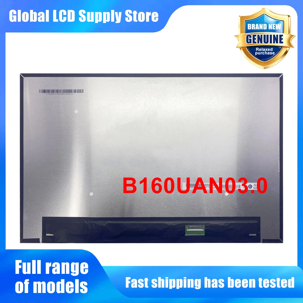 B160UAN03.0 16.0 inch Laptop Lcd Screen Wuxga 10 Ips Panel Version for Notebook Repair Replacement Assembly