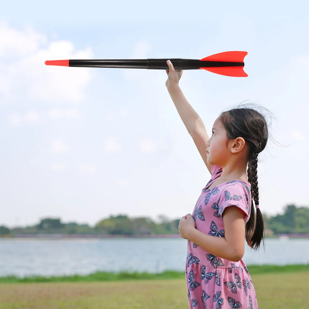 Javelin d'entraînement en plastique souple pour enfants, 2 pièces, léger et Durable, équipement de pratique de lancer, entraînement sur piste en plein air