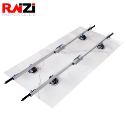 Raizi 3.6m Large Format Tile Carry System with Cross Bar for Porcelain Ceramic Tile Handling Lifter Tools