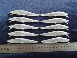 10pcs Unpainted Crankbait Fishing Lure Body 105mm 8.31g Blank lures JS#8090