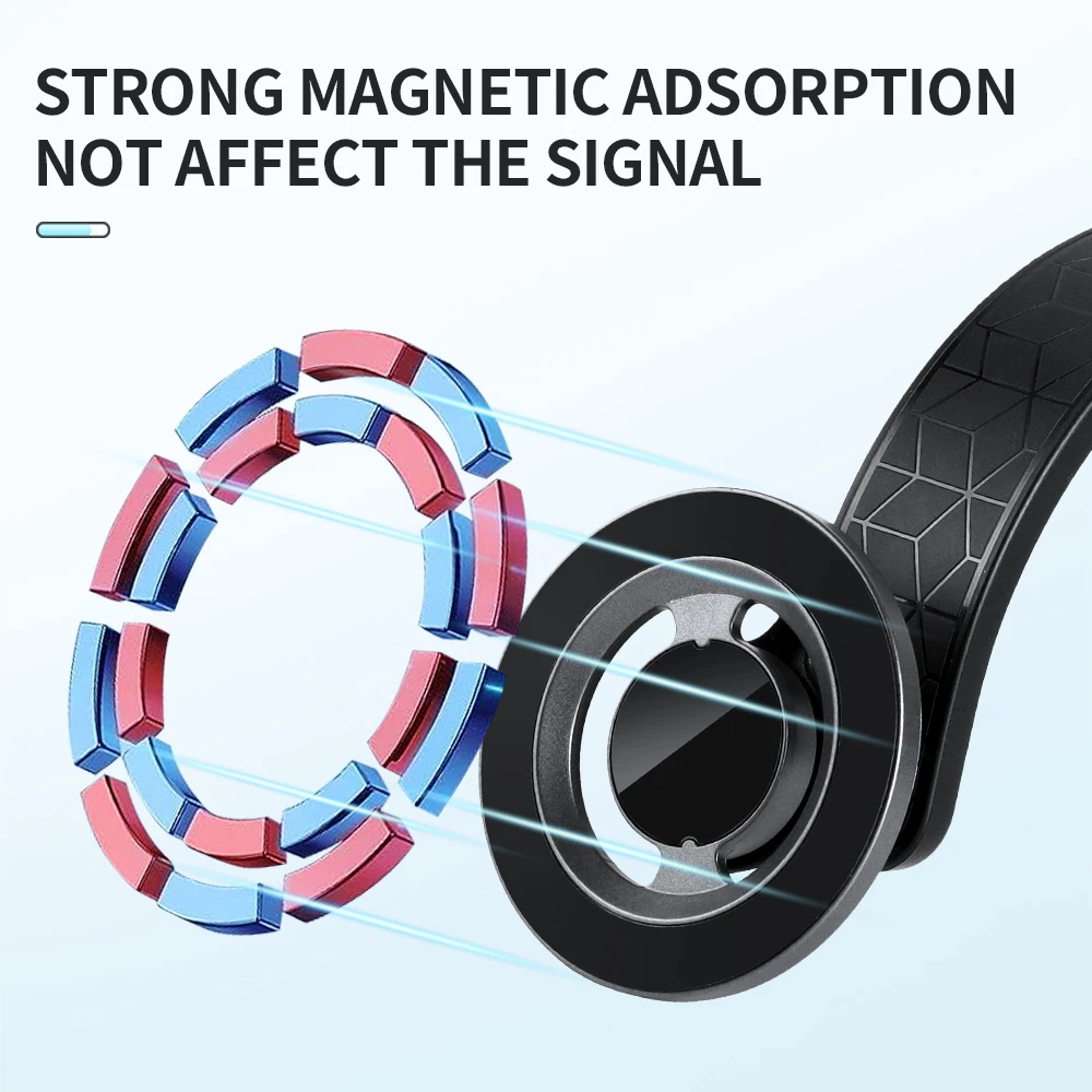 New Arrival Rotating Magnetic Memory Car Phone Mount for Dashboard Large Screen Navigation