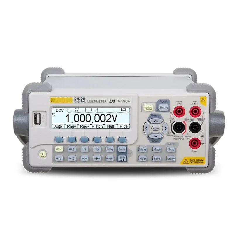 

Dm3058e 3058 Dual Digital Display Six-Bit Half Dm3068 Bench Type Digital Multimeter Five Semi-Resolving Power