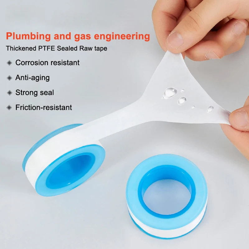 20 ロール 1/4 メートル防水エンジニアリング専用ダクトタップ避難シールロール PTFE 糸シールパイプテープガス水テープ