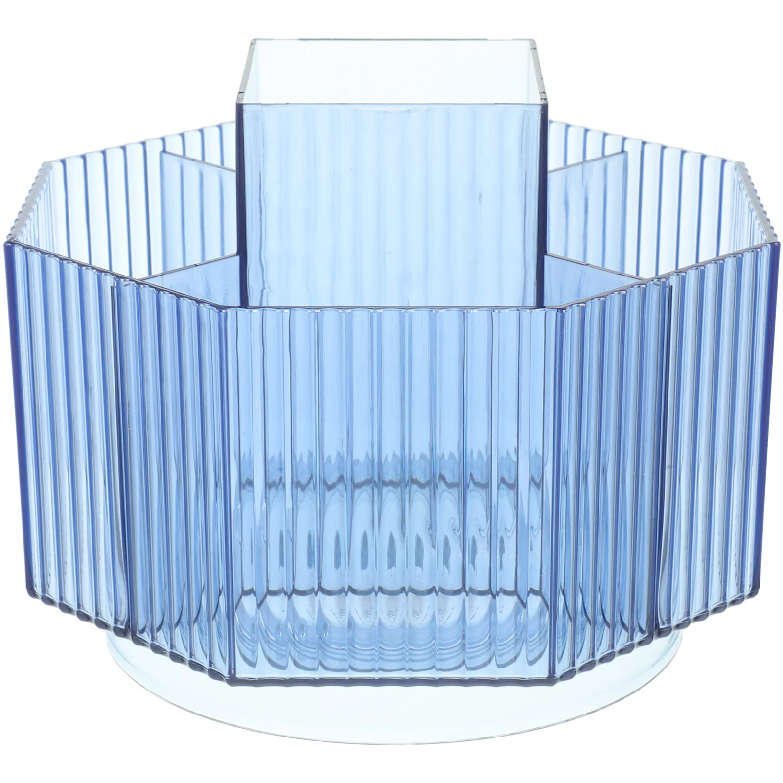 حامل فرشاة للمكياج 360 درجة منظم سطح المكتب البلاستيكي لعلامة حامل قلم منظم أقلام أقلام رصاص كوب تخزين مستحضرات التجميل