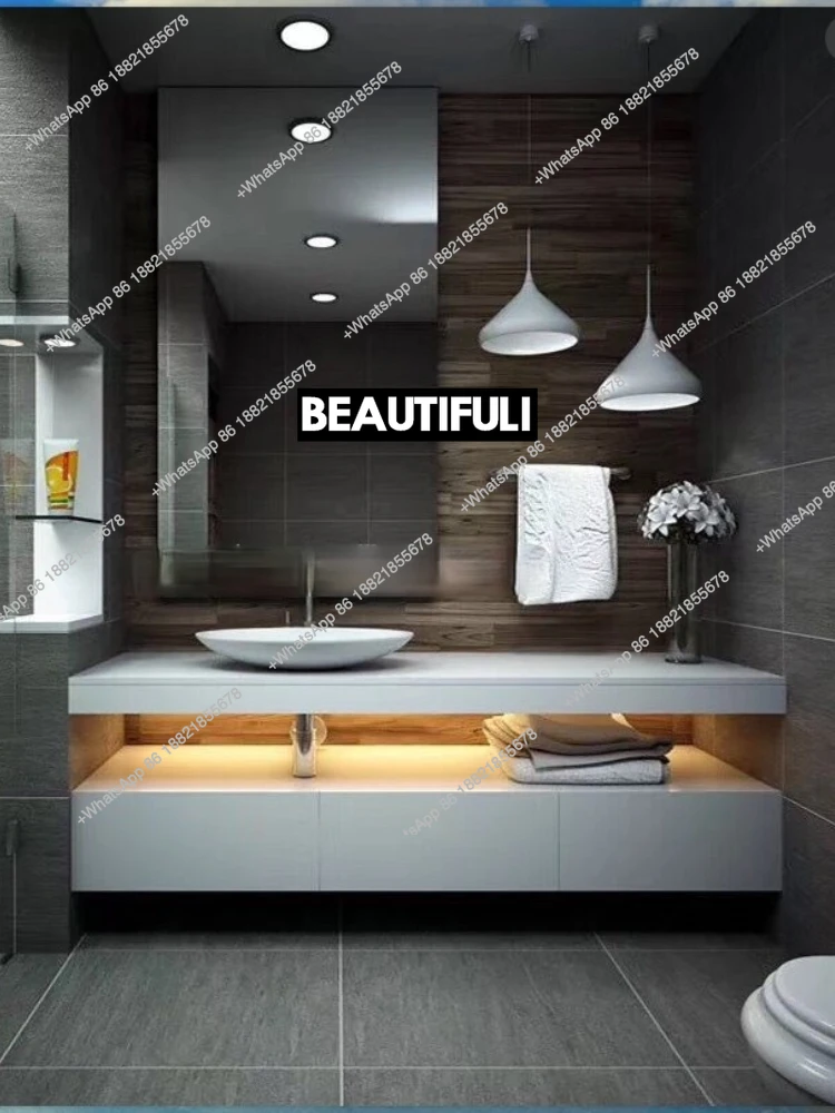 

New arrival home style bathroom vanity wood living room cabinets decorative wood furniture