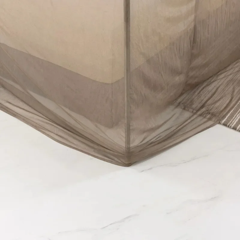 Filet de lit à baldaquin carré plié durable de petite taille, offre spéciale