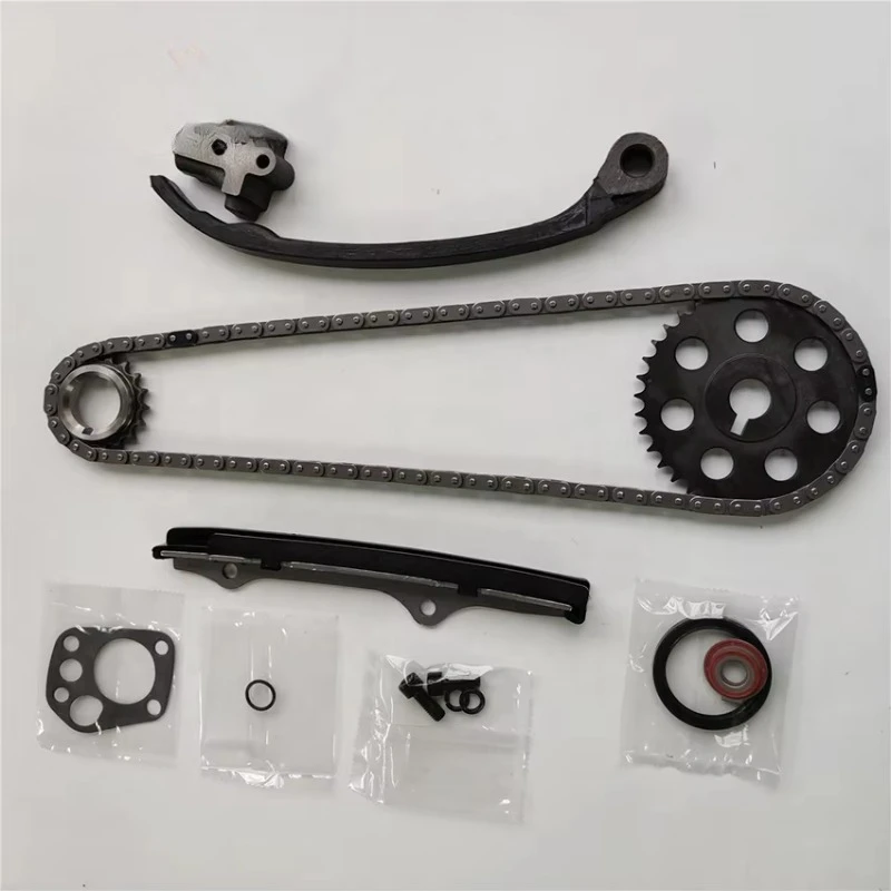 

KA24E Timing Chain Kit 13028-40F01 13021-53J00 13024-40F00 13070-40F06 for Nissan 240SX Axxess D21 Pickup 2.4L 89-97