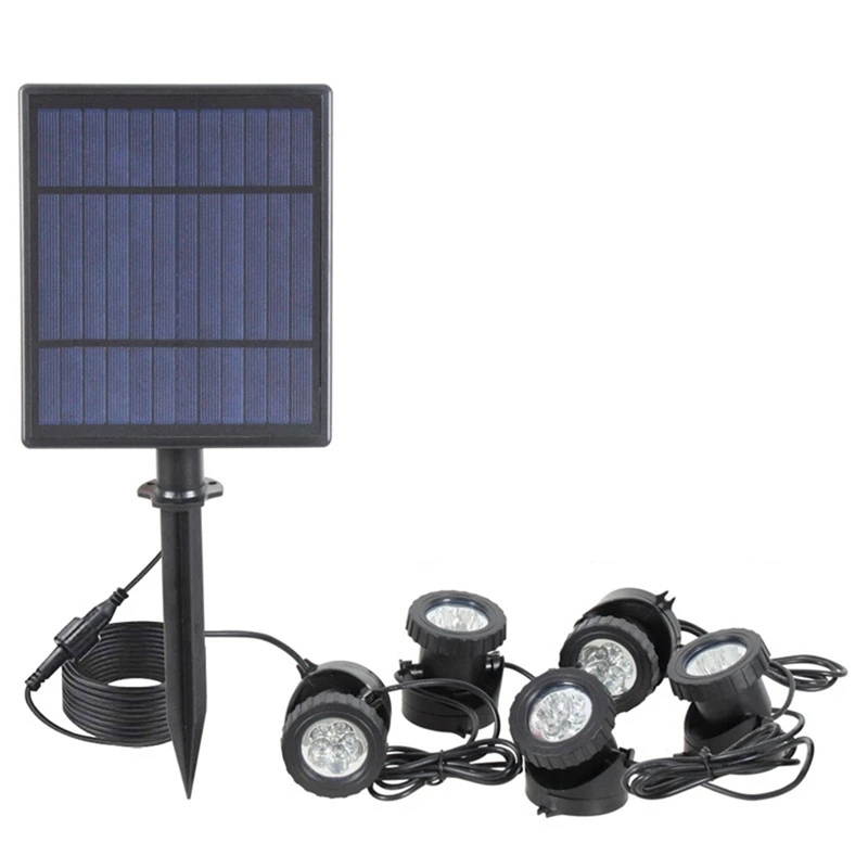 

BEAU-Solar Spotlights Landscape Color Lights Low Voltage Outdoor Solar Spotlight IP65 Waterproof Landscape Downlight