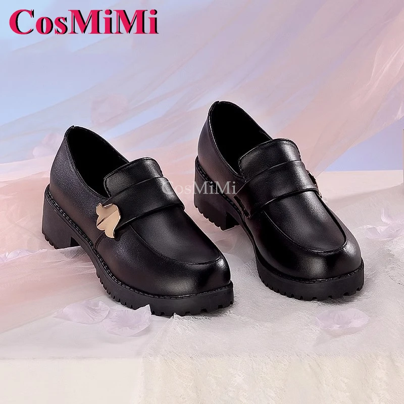 CosMiMi Spiel Honkai: Star Rail Hyacinthia Schuhe Cosplay Mode Universal Pu Leder Schuhe Karneval Party Rolle Spielen Zubehör