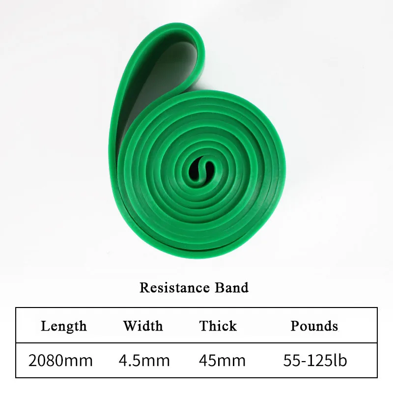 Robustes Widerstandsband aus Latex, elastischer Gürtel, Klimmzughilfe für Pilates, Workout, Fitness, Heim-Fitnessstudio, Körperübung
