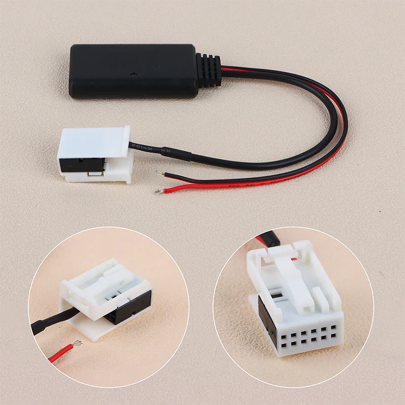 

Car Bluetooth 5.0 Module AUX-IN Audio For Mini Radio Stereo Aux Cable Adapter Wireless Audio