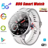 H99 5G 256GB Altimeter Barometer Watch Men 1.95-inch Network Amoled Full GPS WIFI Rom Store Gaming Aura Video Screen Google Cmf