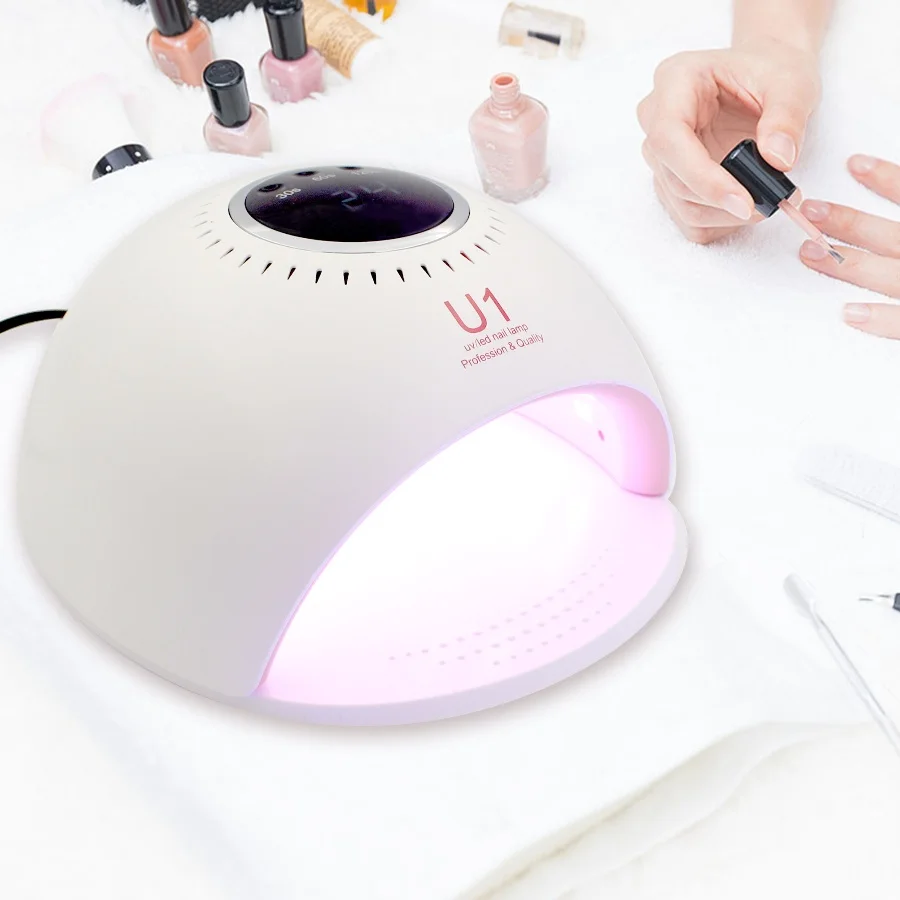 Lampa do fototerapii paznokci, szybkoschnąca suszarka LED, wysokiej mocy, nie czarny, specjalna lampa do utwardzania kleju do paznokci do salonu.