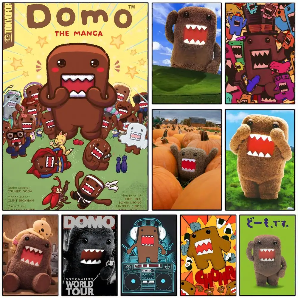 cute character D-Domo-kun Poster Modern Home Decoration Interior Design & Contemporary Wall Art Collection