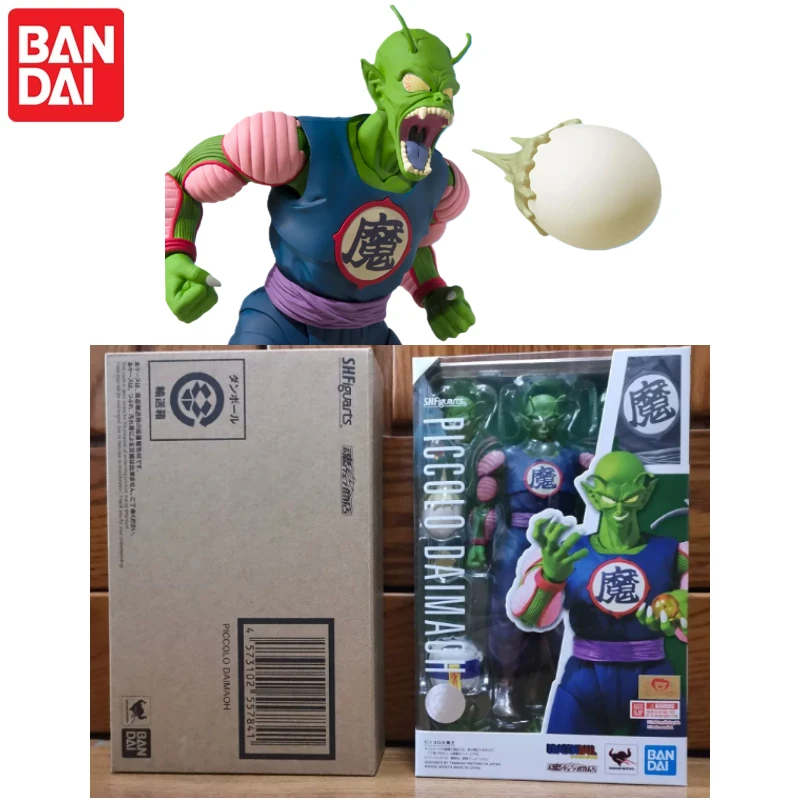 ¡En stock! Figuras de Acción Originales Bandai S.H.Figuarts Dragon Ball, Rey Demonio Piccolo, Piccolo Viejo, Piccolo Malvado, Juguetes Modelo de Anime
