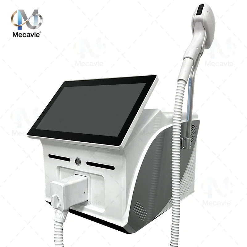 808nm ديود آلة إزالة الشعر بالليزر 4 الطول الموجي الدائم غير مؤلم الفيزيائية تحت الإبط معدات إزالة الشعر 4000 واط