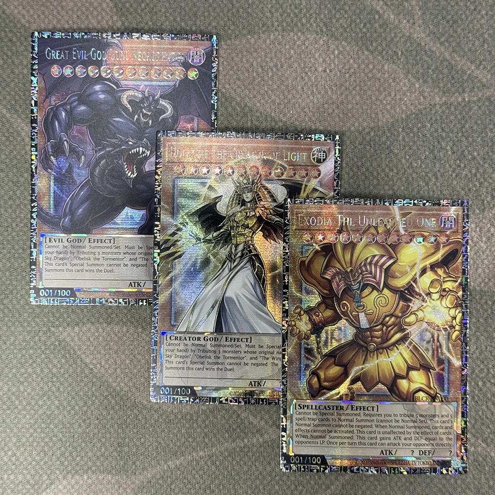 

Orica YUGIOH Collection DIY Proxy Cards - the Creator of Light Holactie Master Rare Overframe Non-Original Zoku Nekurofuadesu