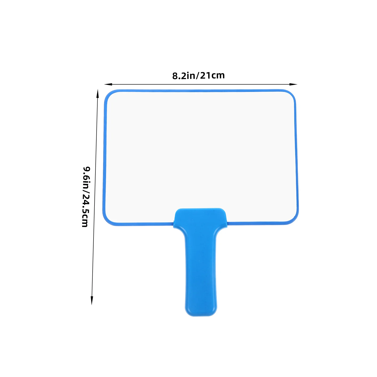 Handheld Whiteboard 15X21 Cm Double Sided Magnetic Mini Dry Erase Paddle For Classroom Voting Games Teaching Aids