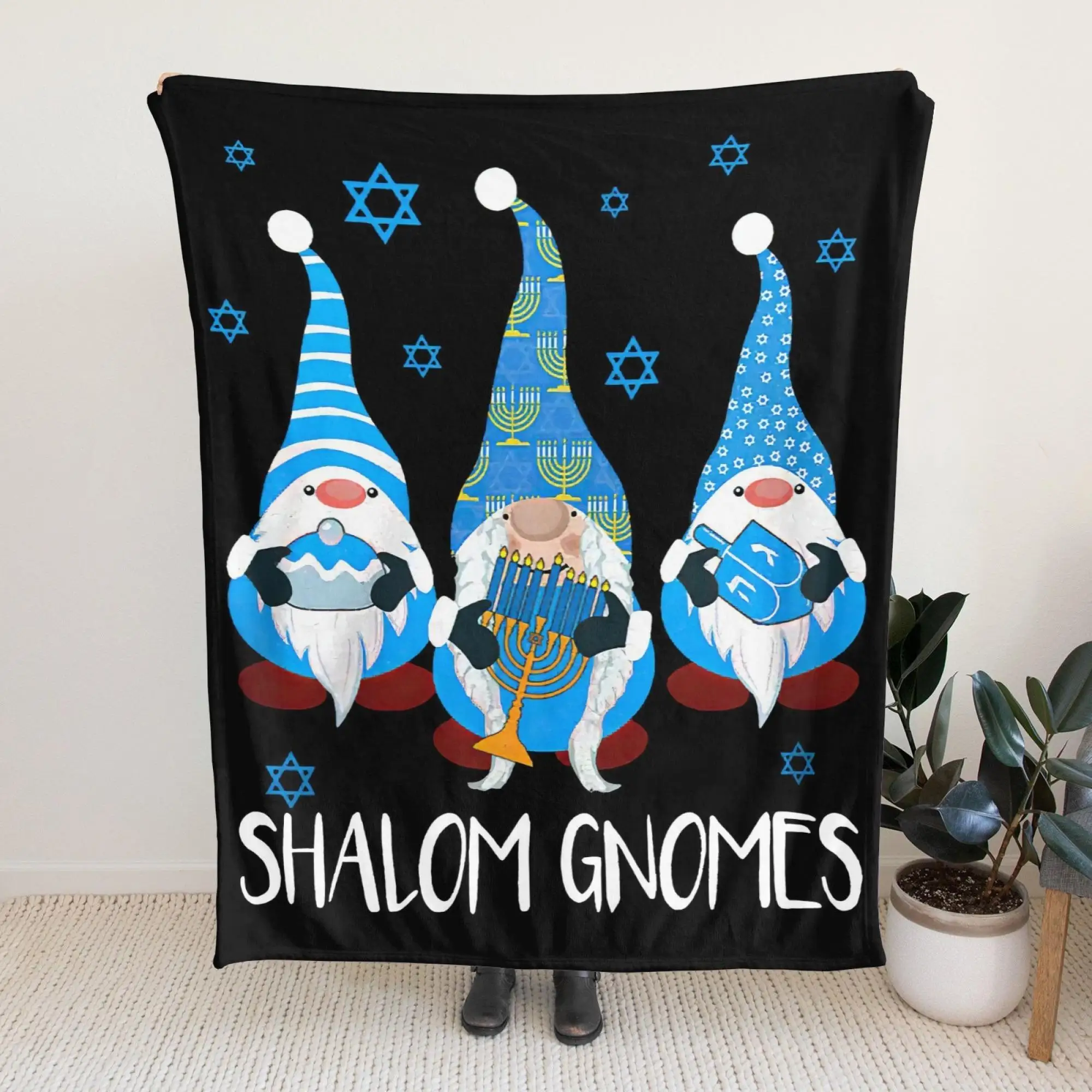 

Simple Snowman Creative Pattern All Season Blanket Soft Cozy Warm Fleece Blanket Office Lunch Outdoor Camping Available